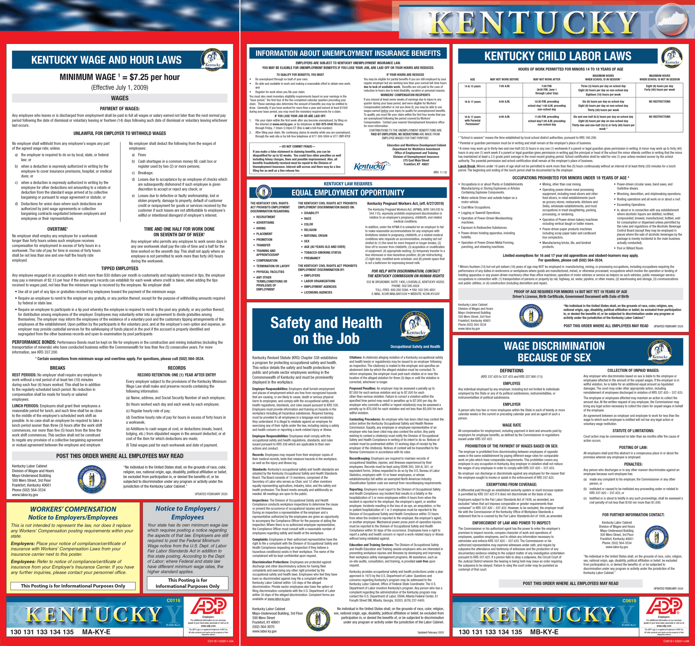 Kentucky – RUN Labor Law Posters